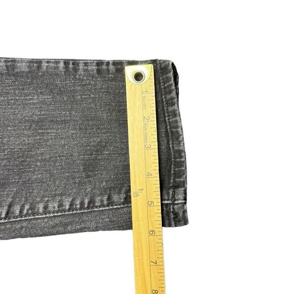 Abercrombie and Fitch Athletic Skinny Stretch Black Jeans Womens 30x30 Y2K - Picture 12 of 12